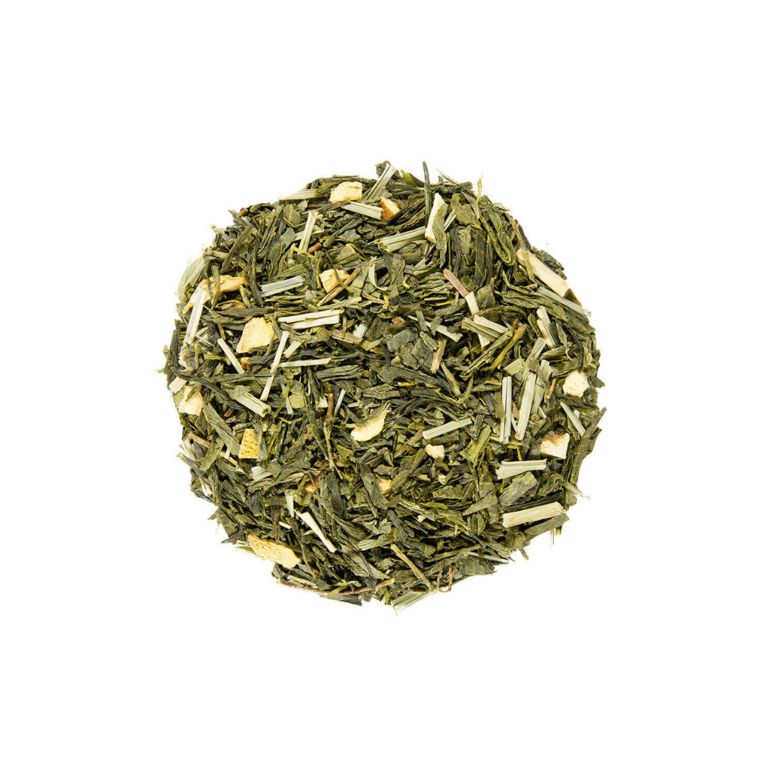 Herbata Sencha imbir i cytryna