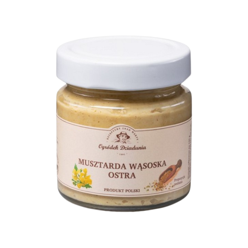 Musztarda wąsowska ostra