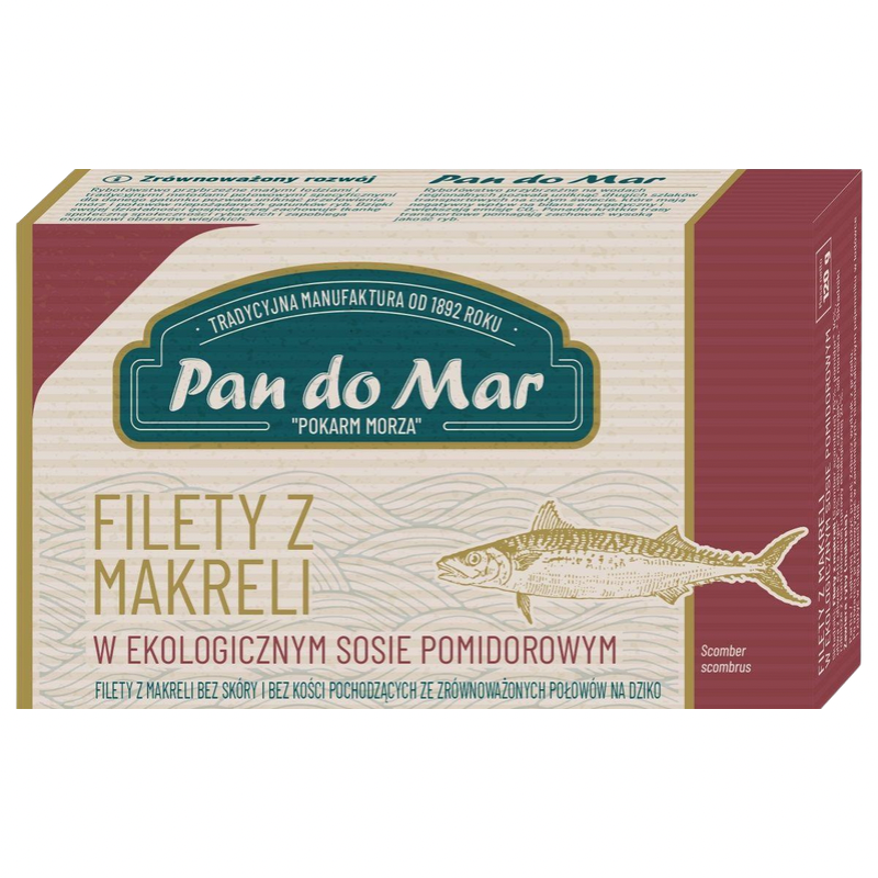 Makrela w sosie pomidorowym