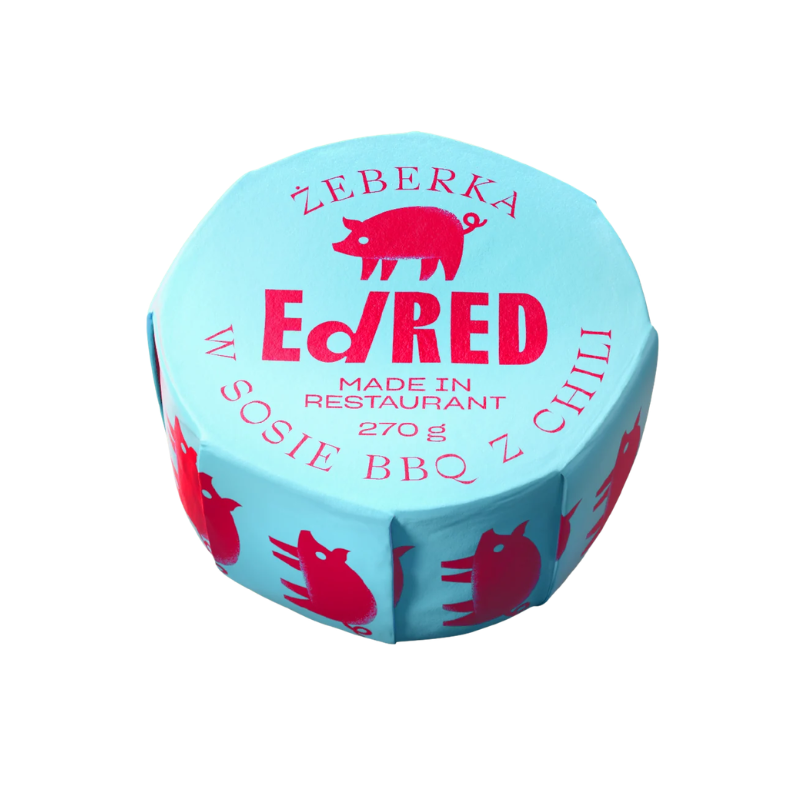 ED RED Żeberka w sosie BBQ z chili